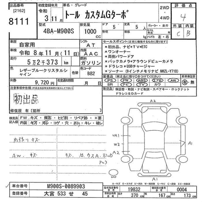 Аукционный лист