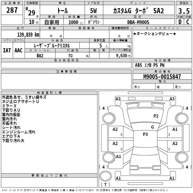 Аукционный лист