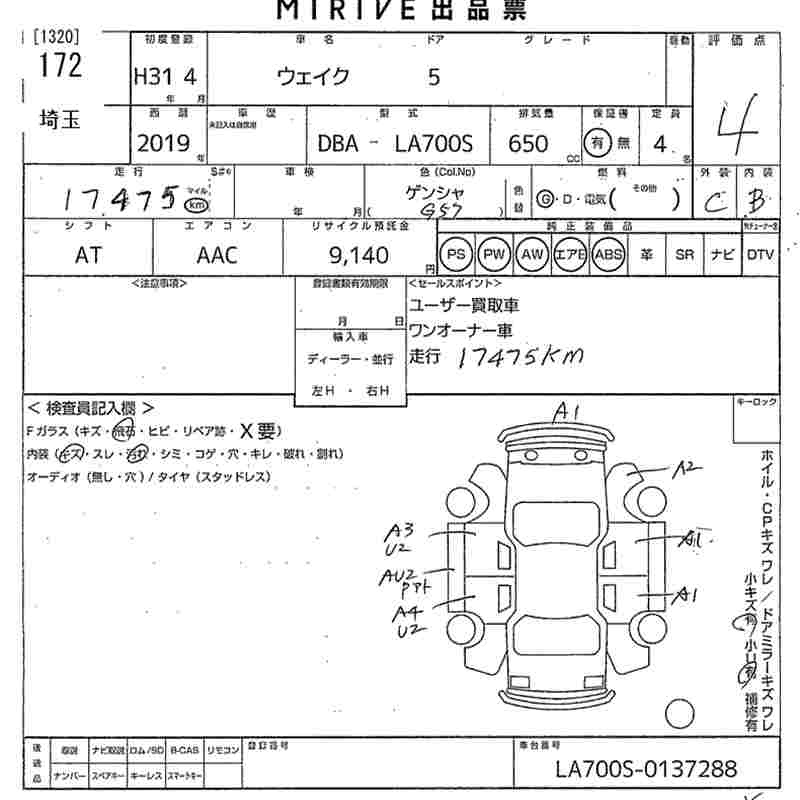 Аукционный лист