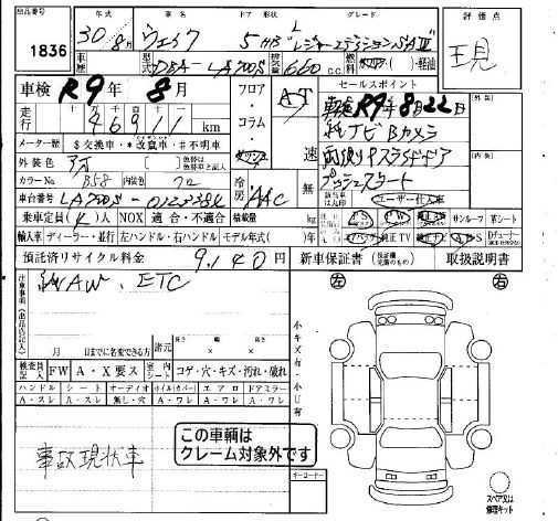 Аукционный лист