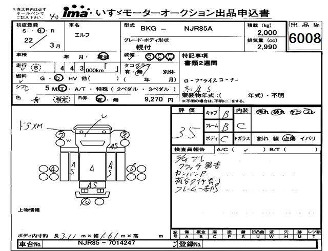 Аукционный лист
