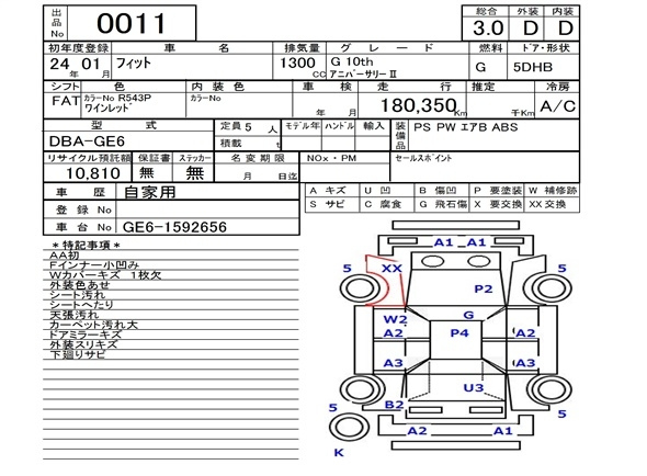 Аукционный лист
