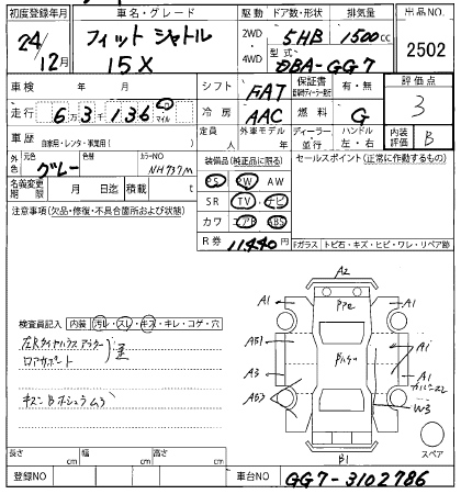 Аукционный лист