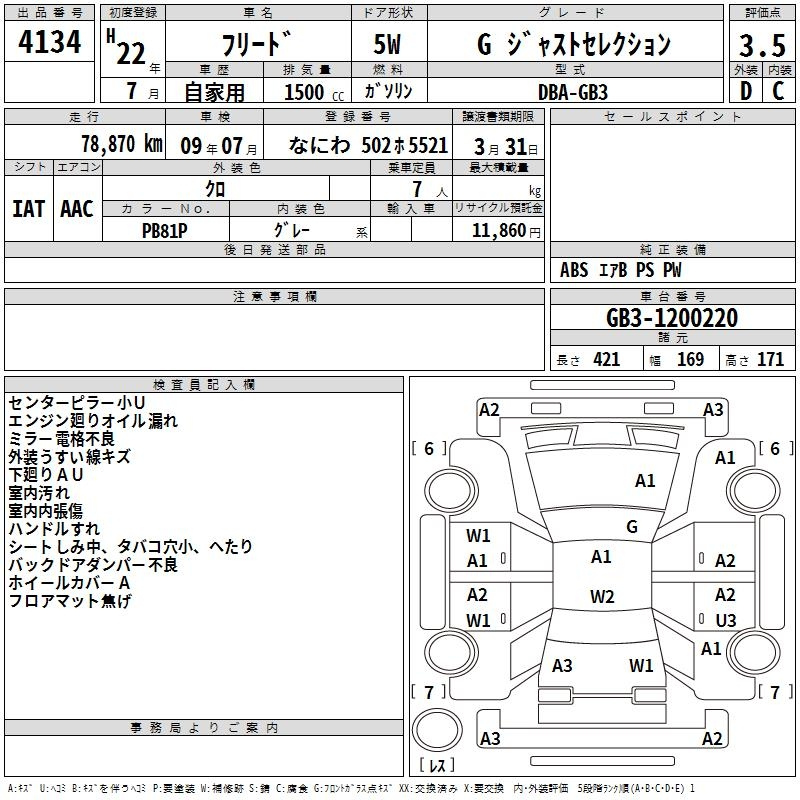 Аукционный лист