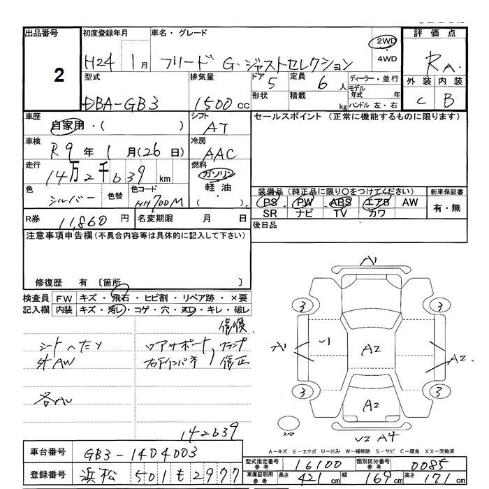 Аукционный лист