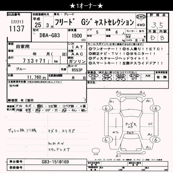 Аукционный лист