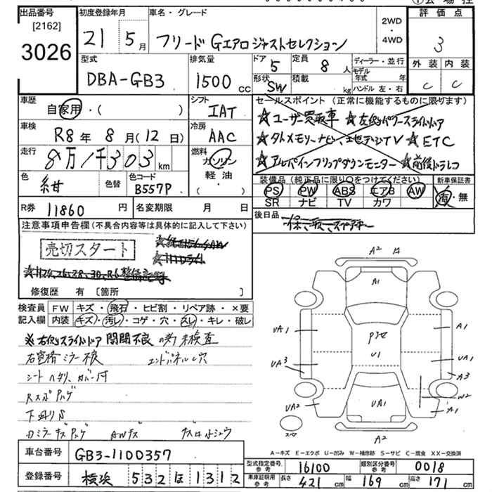 Аукционный лист