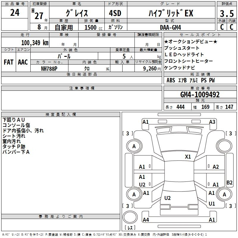 Аукционный лист