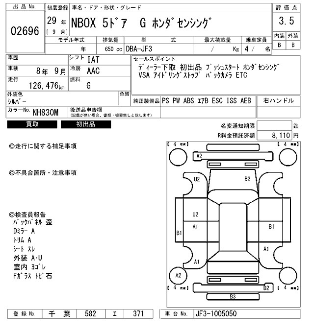 Аукционный лист