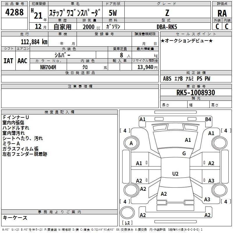 Аукционный лист