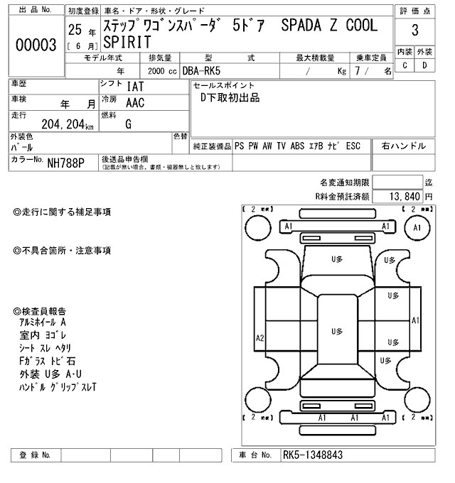 Аукционный лист