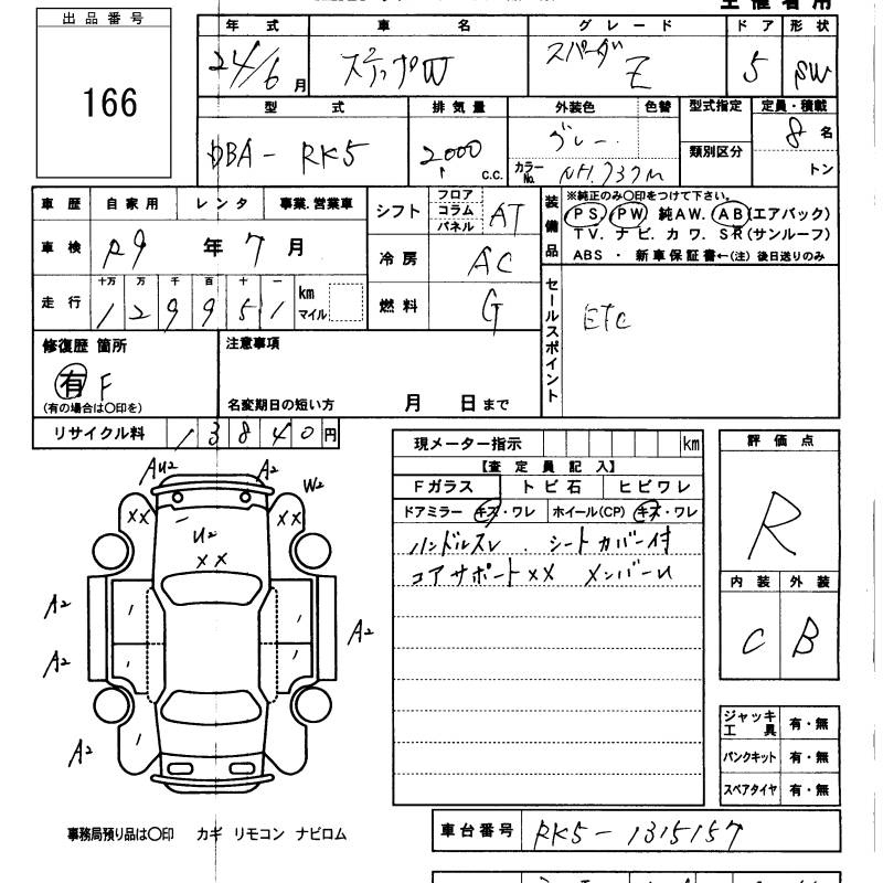 Аукционный лист
