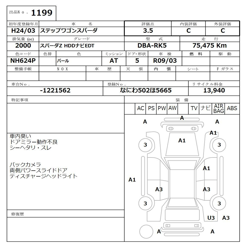 Аукционный лист