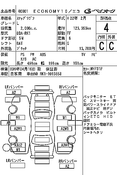 Аукционный лист