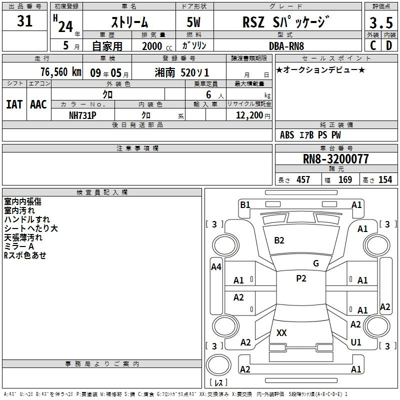 Аукционный лист