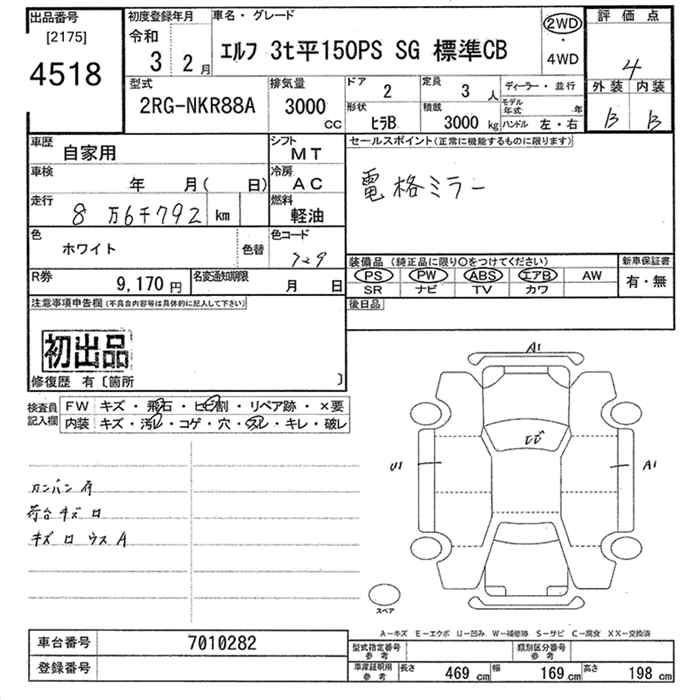 Аукционный лист