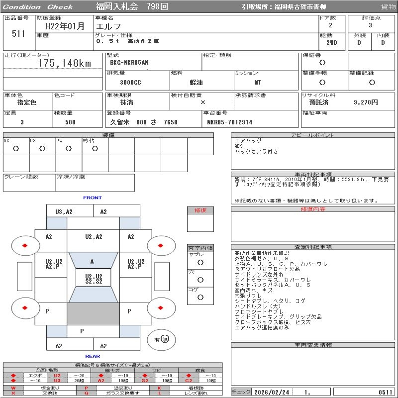 Аукционный лист