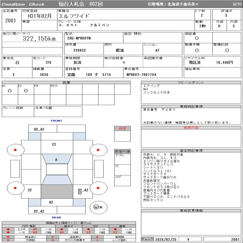 Аукционный лист