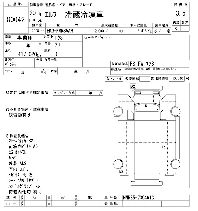 Аукционный лист