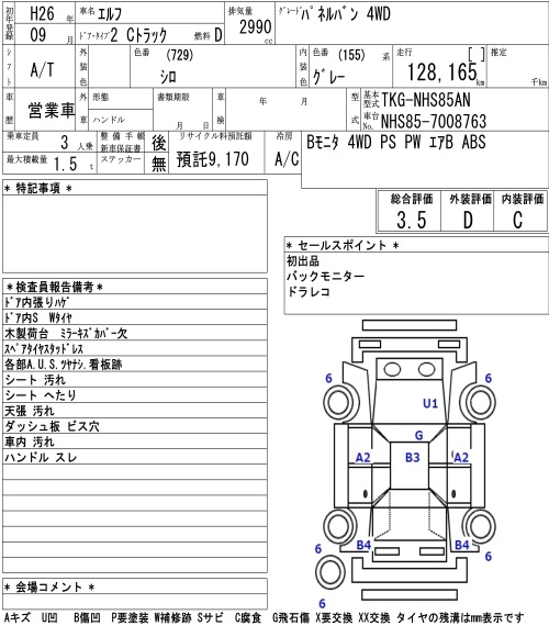 Аукционный лист