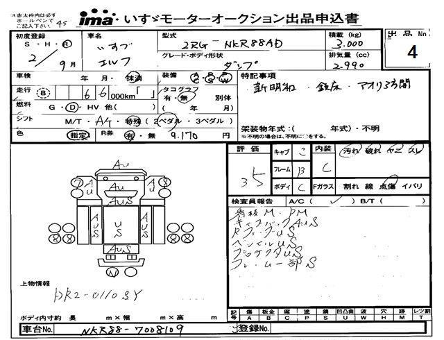 Аукционный лист