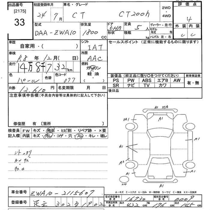 Аукционный лист
