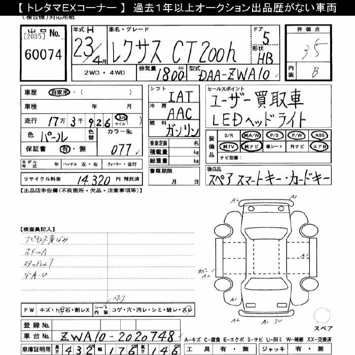 Аукционный лист