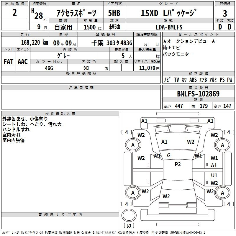 Аукционный лист