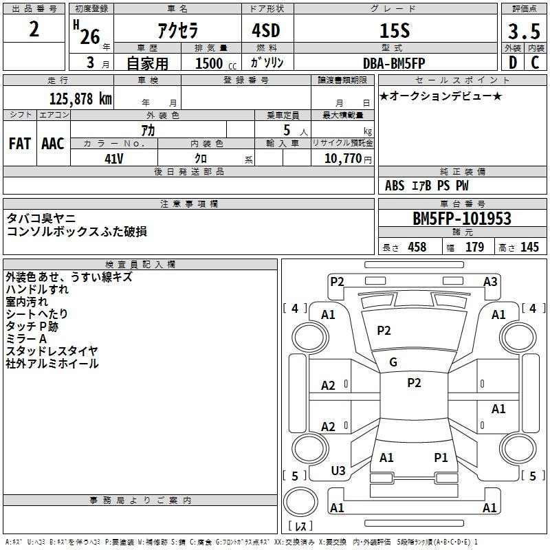 Аукционный лист