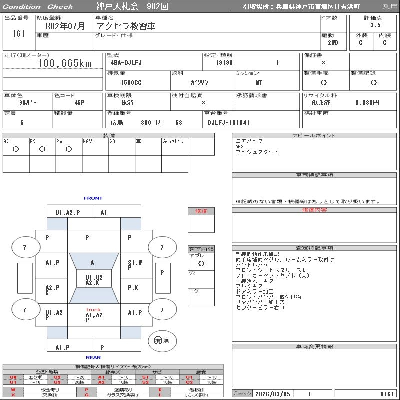 Аукционный лист