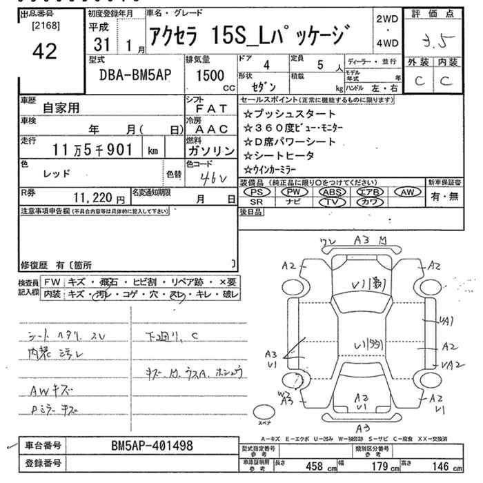 Аукционный лист