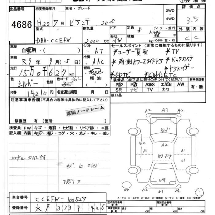 Аукционный лист