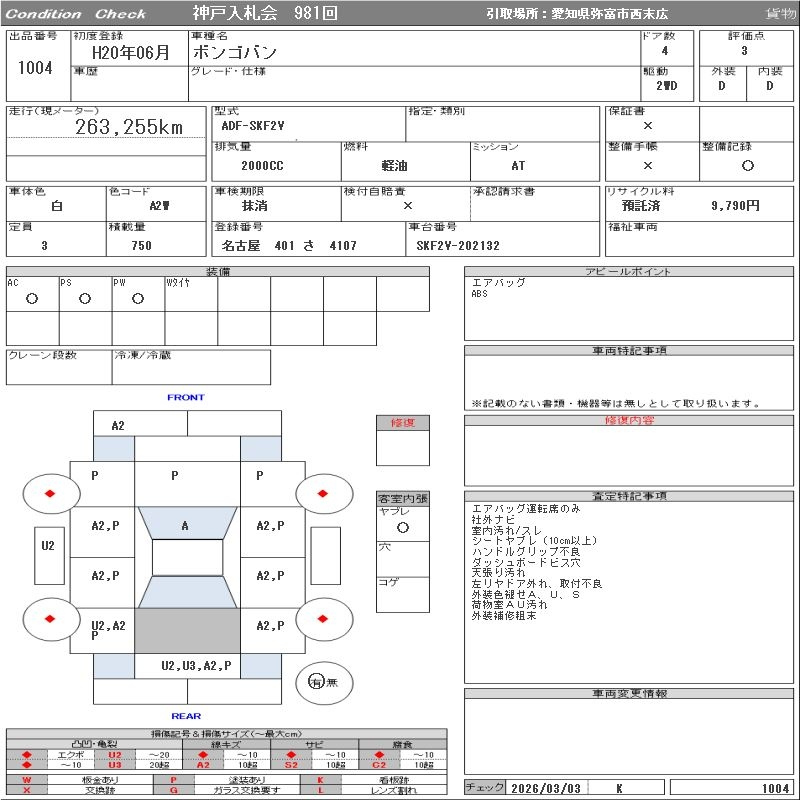 Аукционный лист