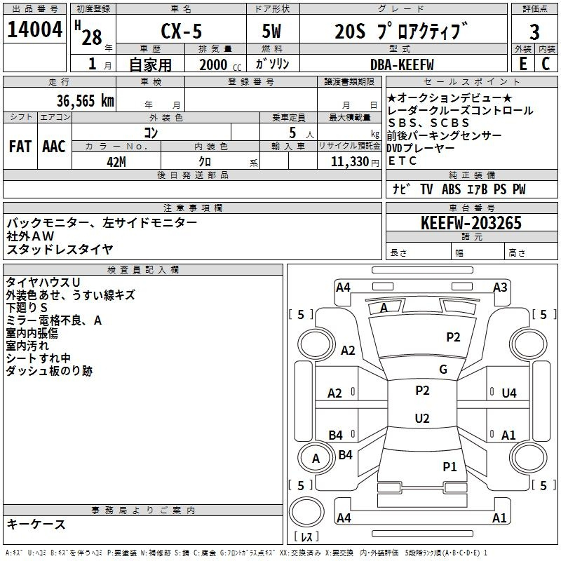 Аукционный лист