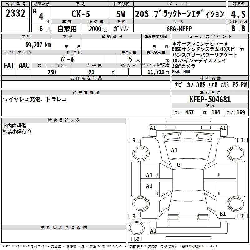 Аукционный лист
