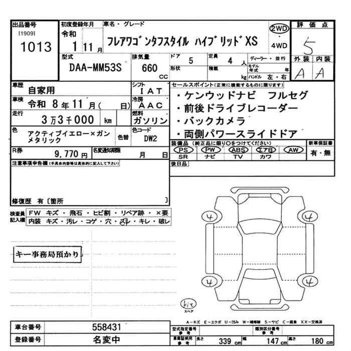 Аукционный лист