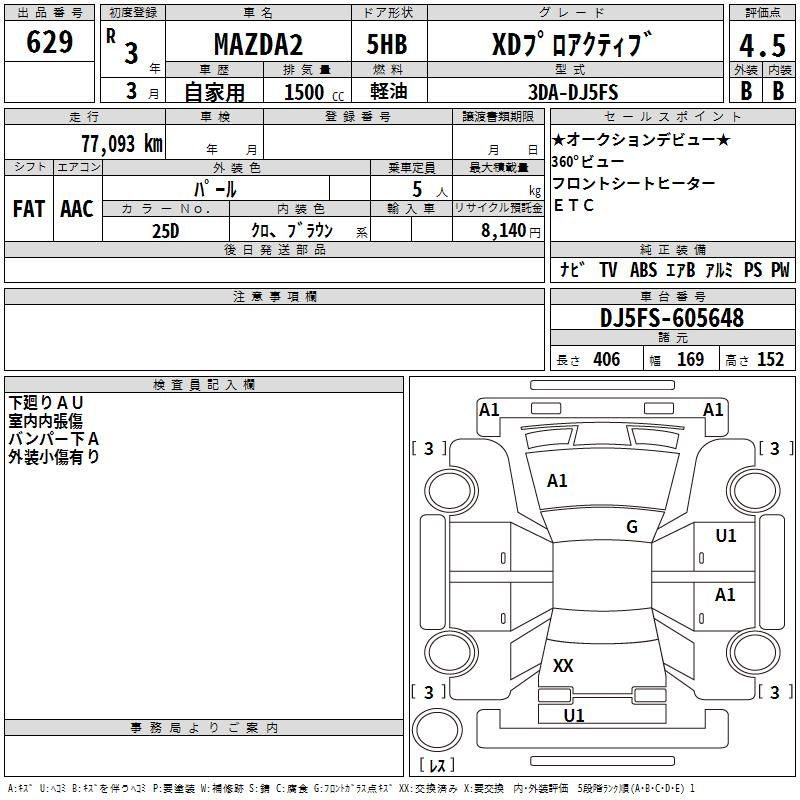 Аукционный лист