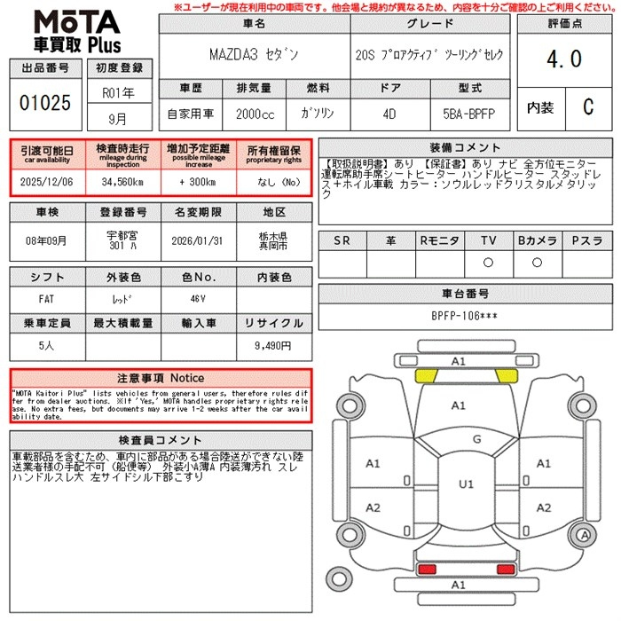 Аукционный лист