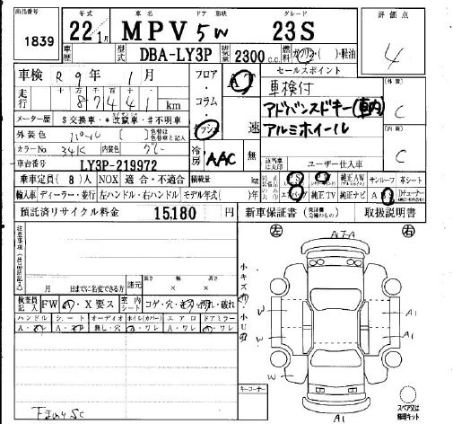 Аукционный лист
