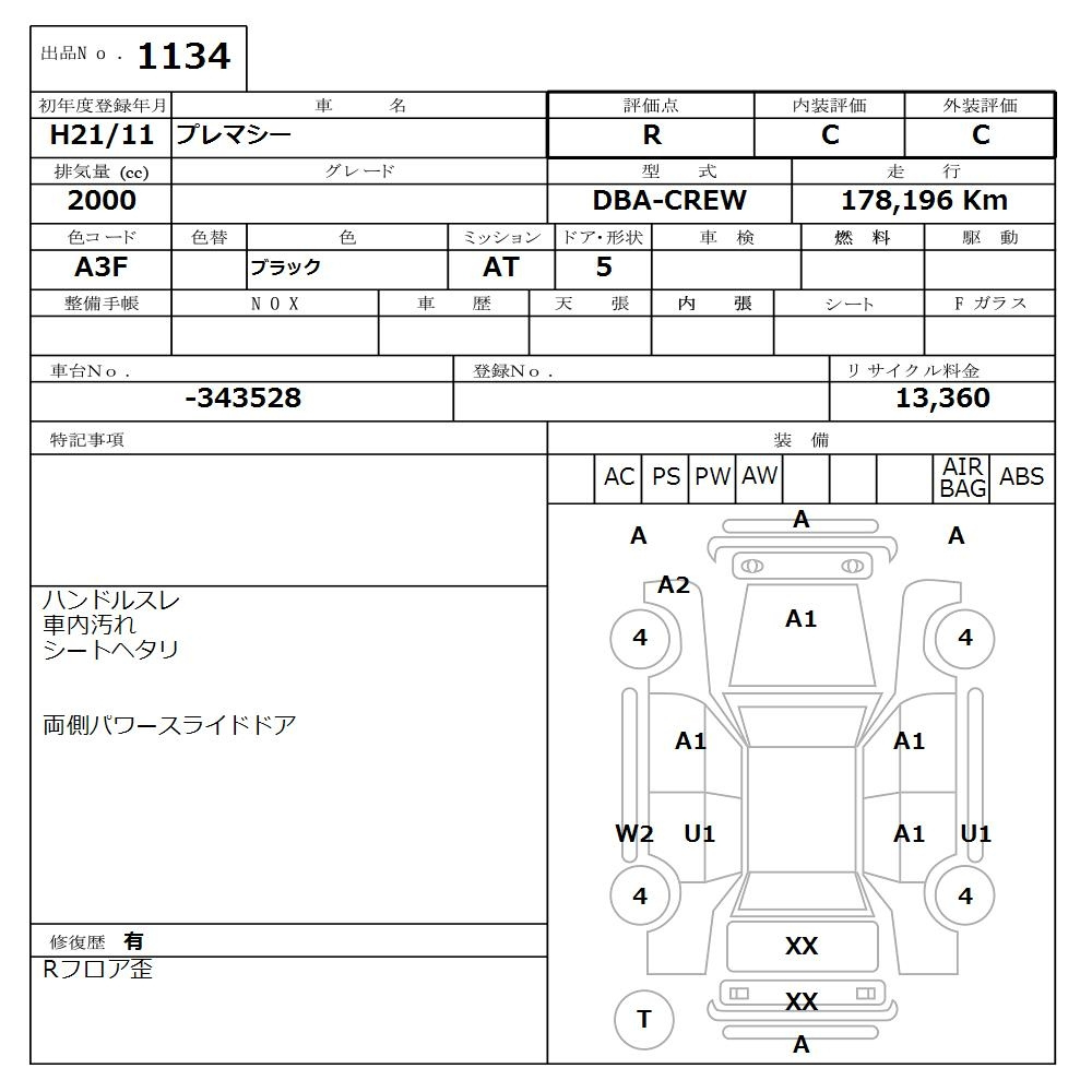 Аукционный лист