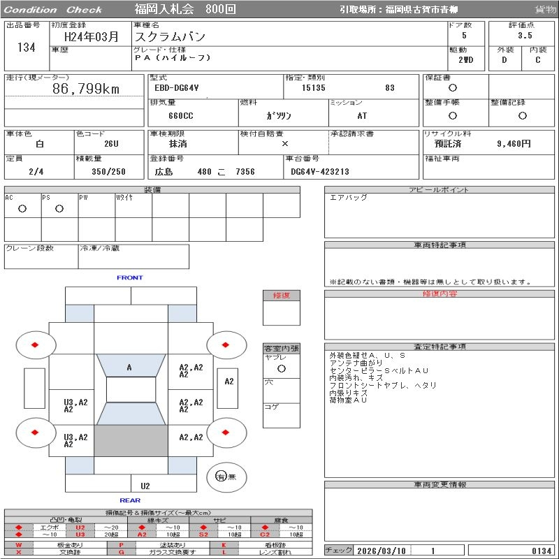 Аукционный лист