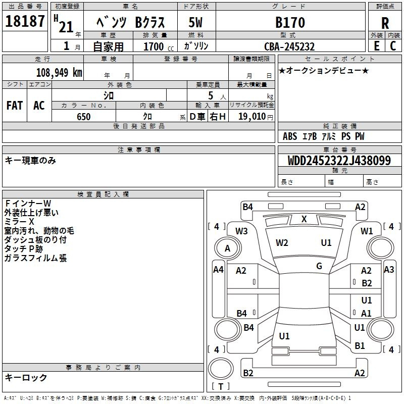 Аукционный лист