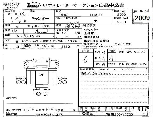 Аукционный лист