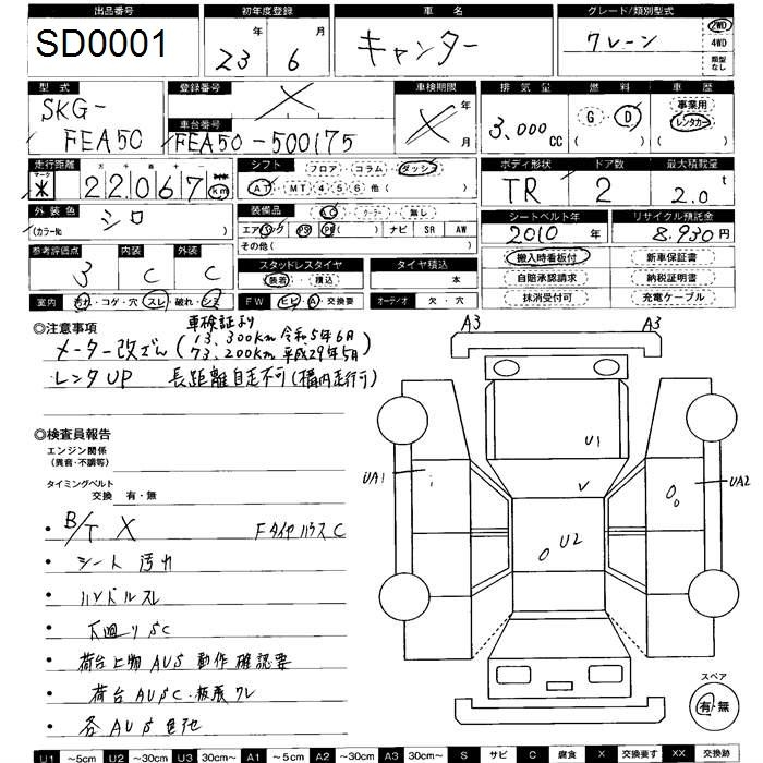 Аукционный лист