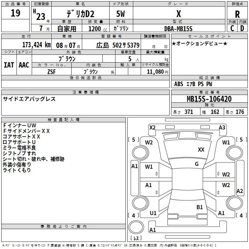Аукционный лист