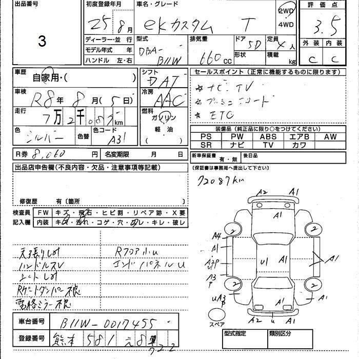 Аукционный лист