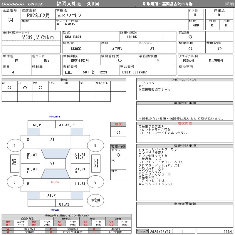 Аукционный лист