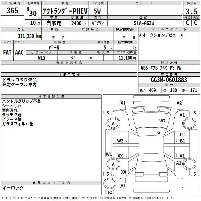 Аукционный лист