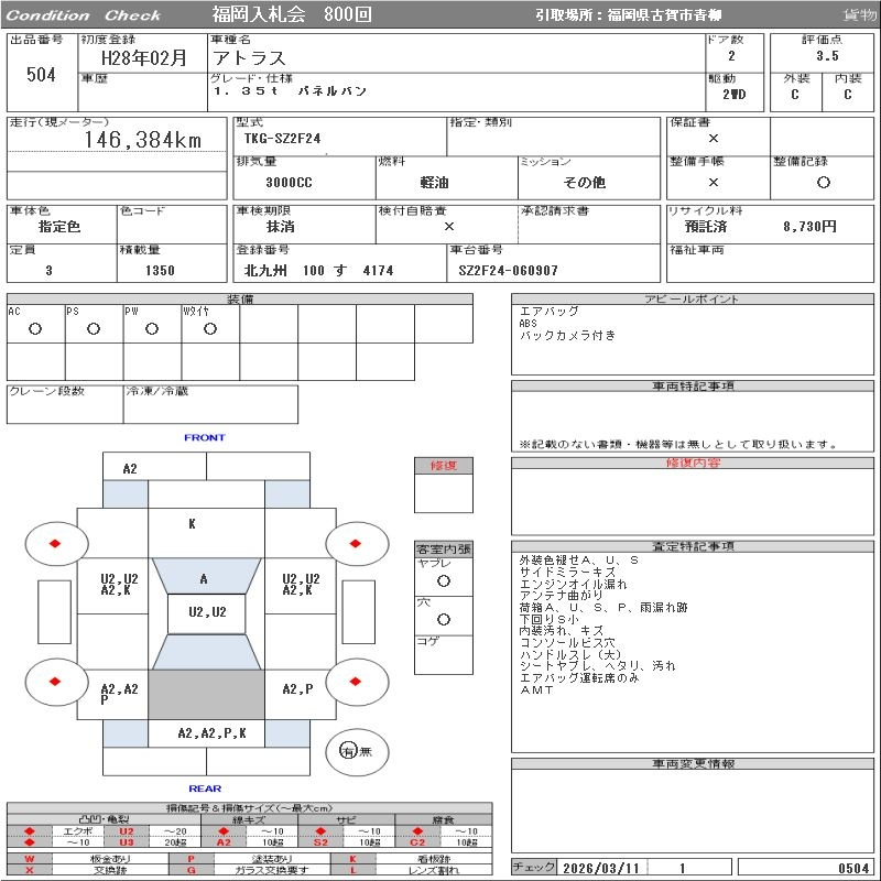 Аукционный лист
