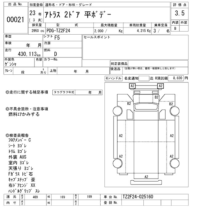 Аукционный лист